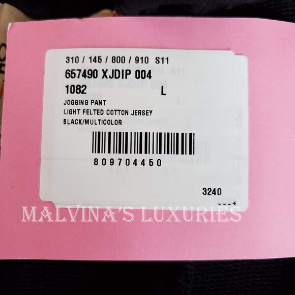 GUCCI PANTS MENS JOGGING THE NORTH FACE x TRACK TROUSERS WEB DETAIL sz L - Picture 11 of 15